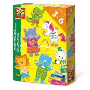 New in Box SES Creative Learn to Embroider Figures For Age 3-6